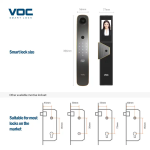 Kích thước khóa VOC T20Max